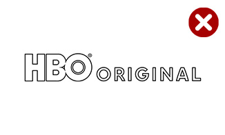 Don't outline the logo.